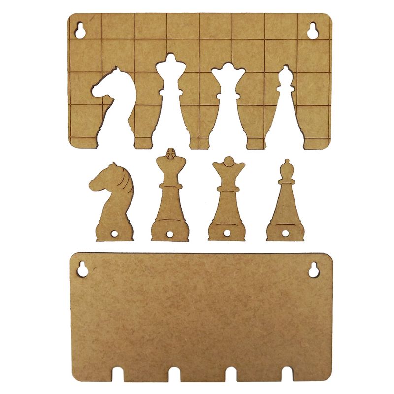 Porta chaves xadrez esportes  Produtos Personalizados no Elo7
