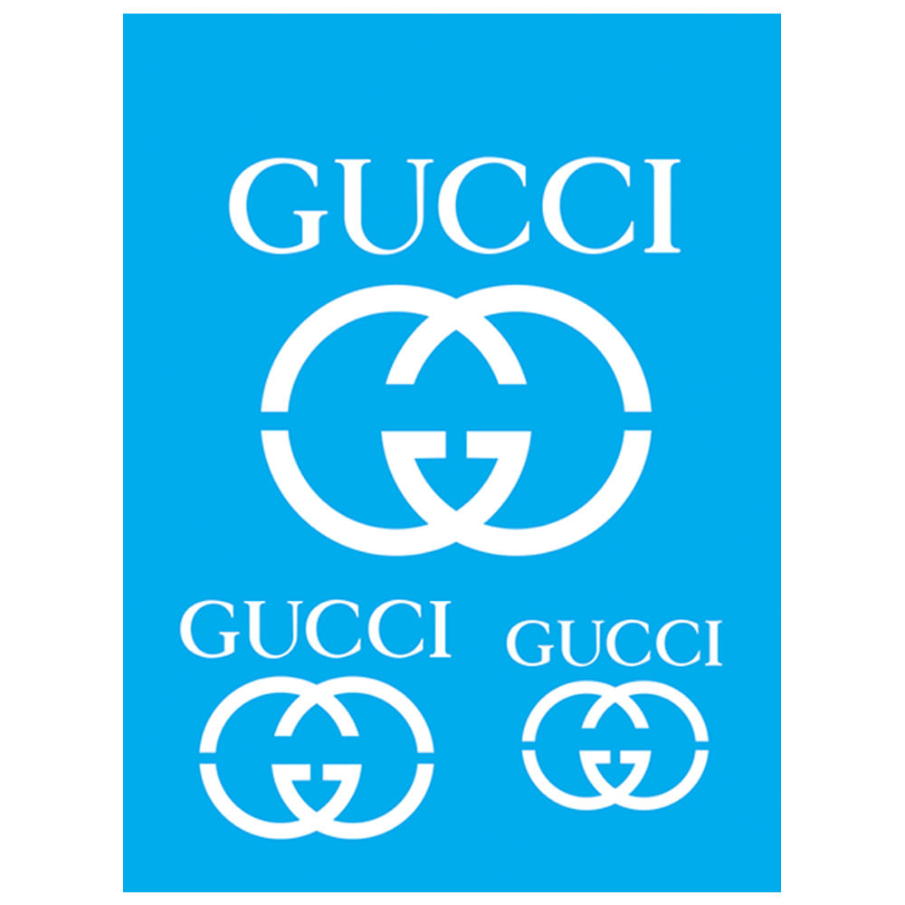 Jual Cake Stencil Gucci - Ukuran 20x20 cm - Jakarta Selatan - Stencil  Custom