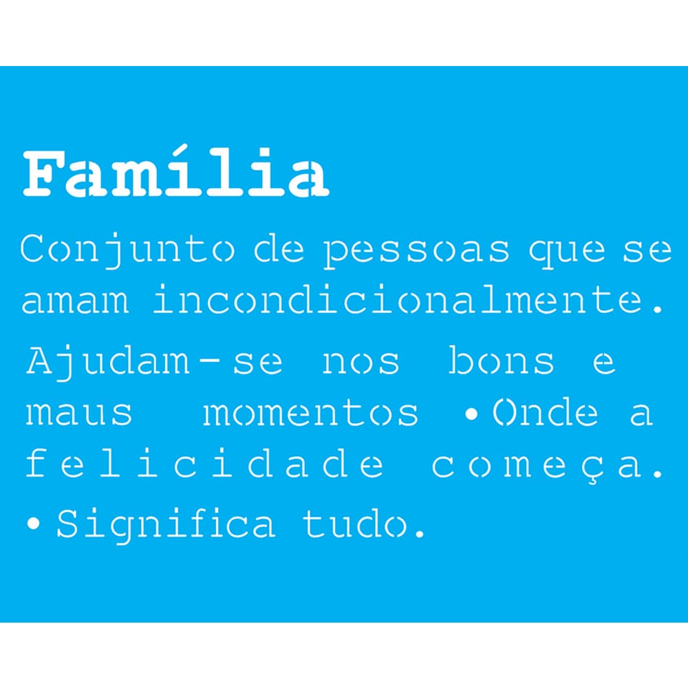 Significado pai 1 - Comprar em Doce Estêncil