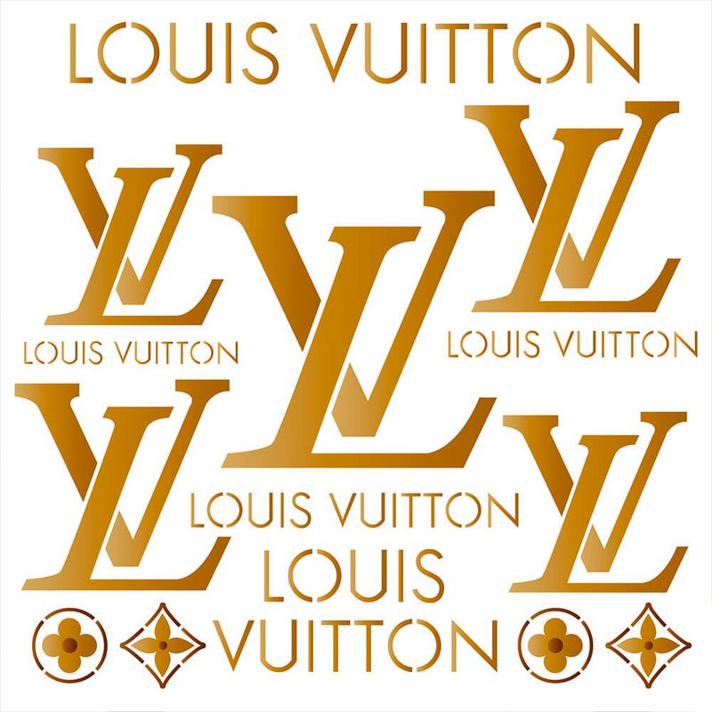 LV Logo Stencil – luxgiftz